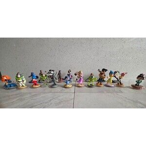 Disney Infinity Character Figure Lot of 22 Disney Pixar Marvel Star Wars Mixed